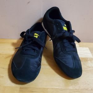 Puma Speed Cat black suede shoe